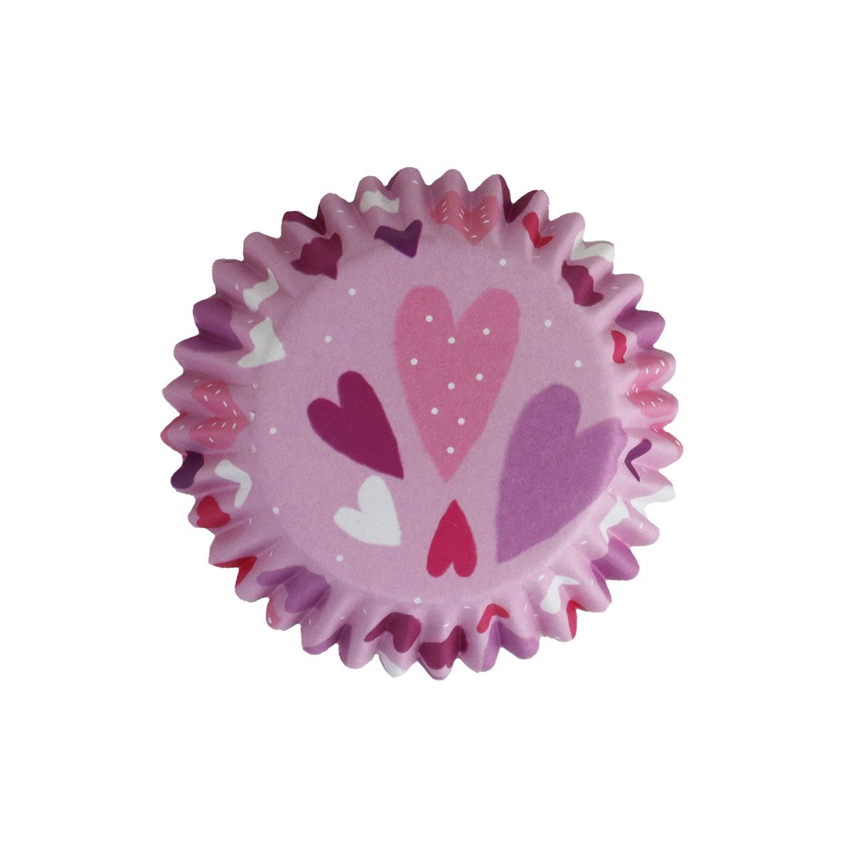 PME cukrářské košíčky fóliové Love Hearts se srdíčky 30 ks